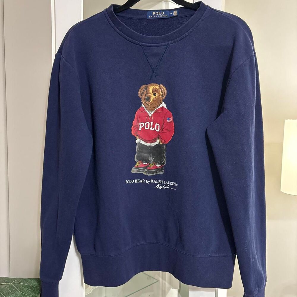 Polo Ralph Lauren Polo Bear Crew Neck Sweatshirt size Medium